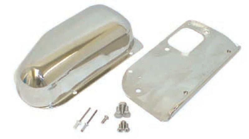 Rugged Ridge 76-86 Jeep CJ Stainless Steel Wiper Motor Cover Kit 11122.02 11122.02 Photo - Primary