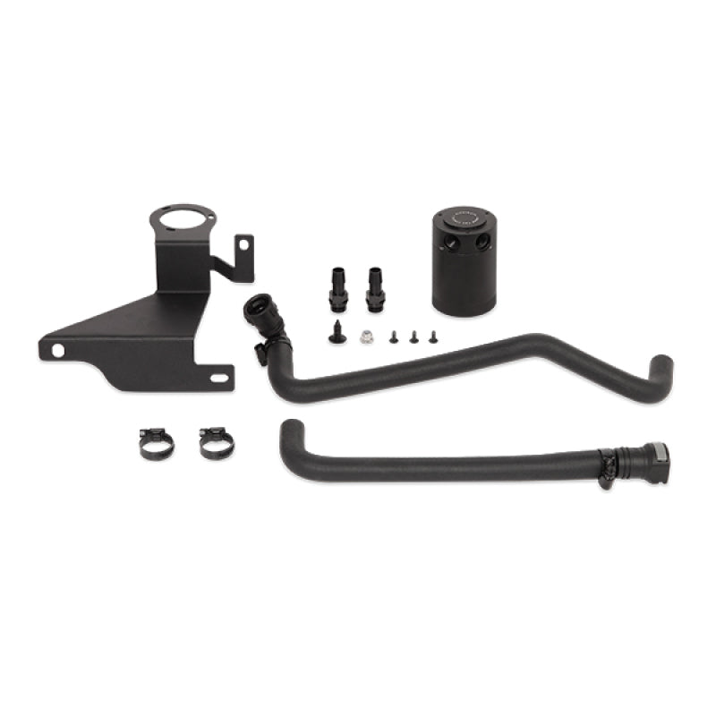 Mishimoto 11-14 Ford F-150 V8 Baffled Oil Catch Can - Black MMBCC-F150-11PBE Photo - Primary
