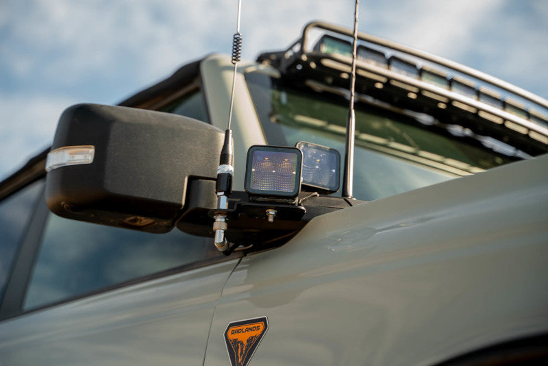 DV8 Offroad 2021 Ford Bronco A Pillar Dual Light Pod Drop Mounts LBBR-08 LBBR-08 Photo - Unmounted