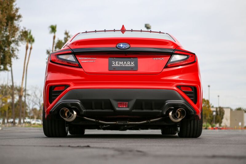 Remark 2022+ Subaru WRX VB Catback Exhaust - Dual R1 Spec Stainless (Non-Resonated) RK-C2076S-03 RK-C2076S-03 User 1