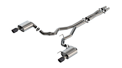Borla 24-  Mustang 5.0L Cat Back Exhaust 140961CFBA 140961CFBA Photo - Primary