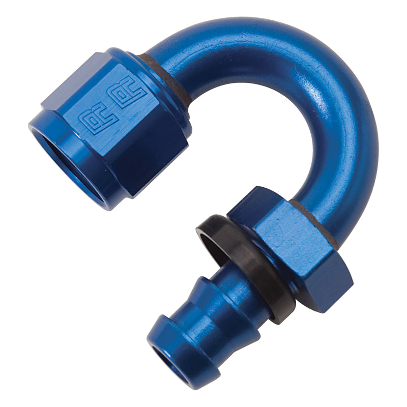 Russell Twist Lok Hose End Tight Radius #8 180 Degree Anodized 626070 Photo - Primary