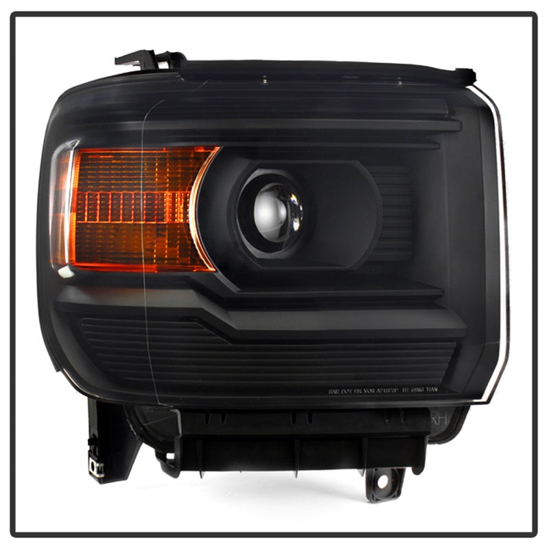SPYDER xTune 14-15 GMC Sierra 1500 OEM Style Halogen Headlights - Black (HD-JH-GS14-AM-BK) 9042423 9042423 Photo - Unmounted