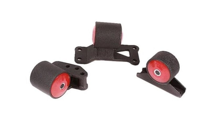 Innovative 03-06 Mitsubishi Evolution 4G63T Black Steel Mounts 85A Bushings 70650-85A 70650-85A User 1