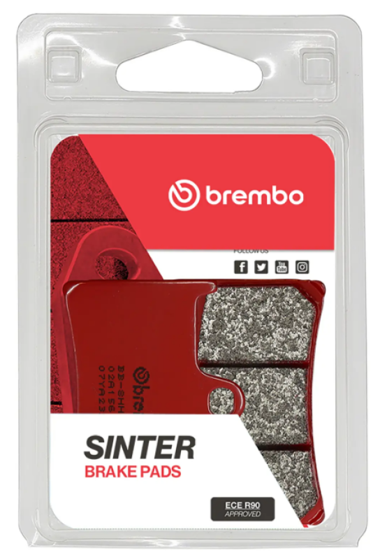 Brembo OE 91-94 Yamaha FZR R 400cc Sinter Brake Pad - Front 07YA23SA 07YA23SA User 1