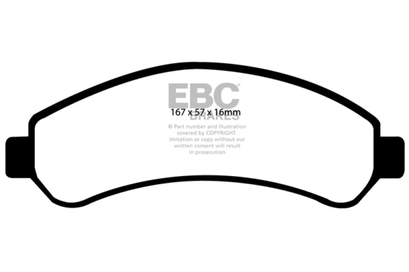 EBC Disc Brake Pad Set DP61256 Photo - Primary