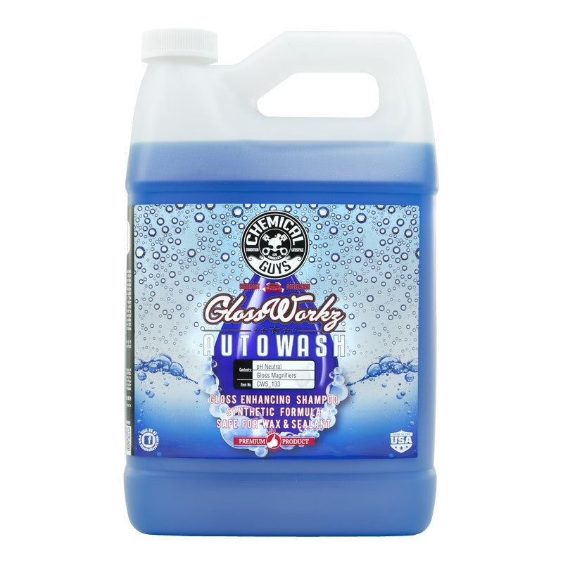 Chemical Guys Glossworkz Gloss Booster & Paintwork Cleanser Shampoo - 1 Gallon (P4) CWS_133