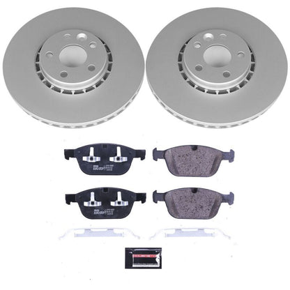 PowerStop Power Stop 10-15 Volvo XC60 Front Euro-Stop Brake Kit ESK5702 ESK5702 Photo - Primary