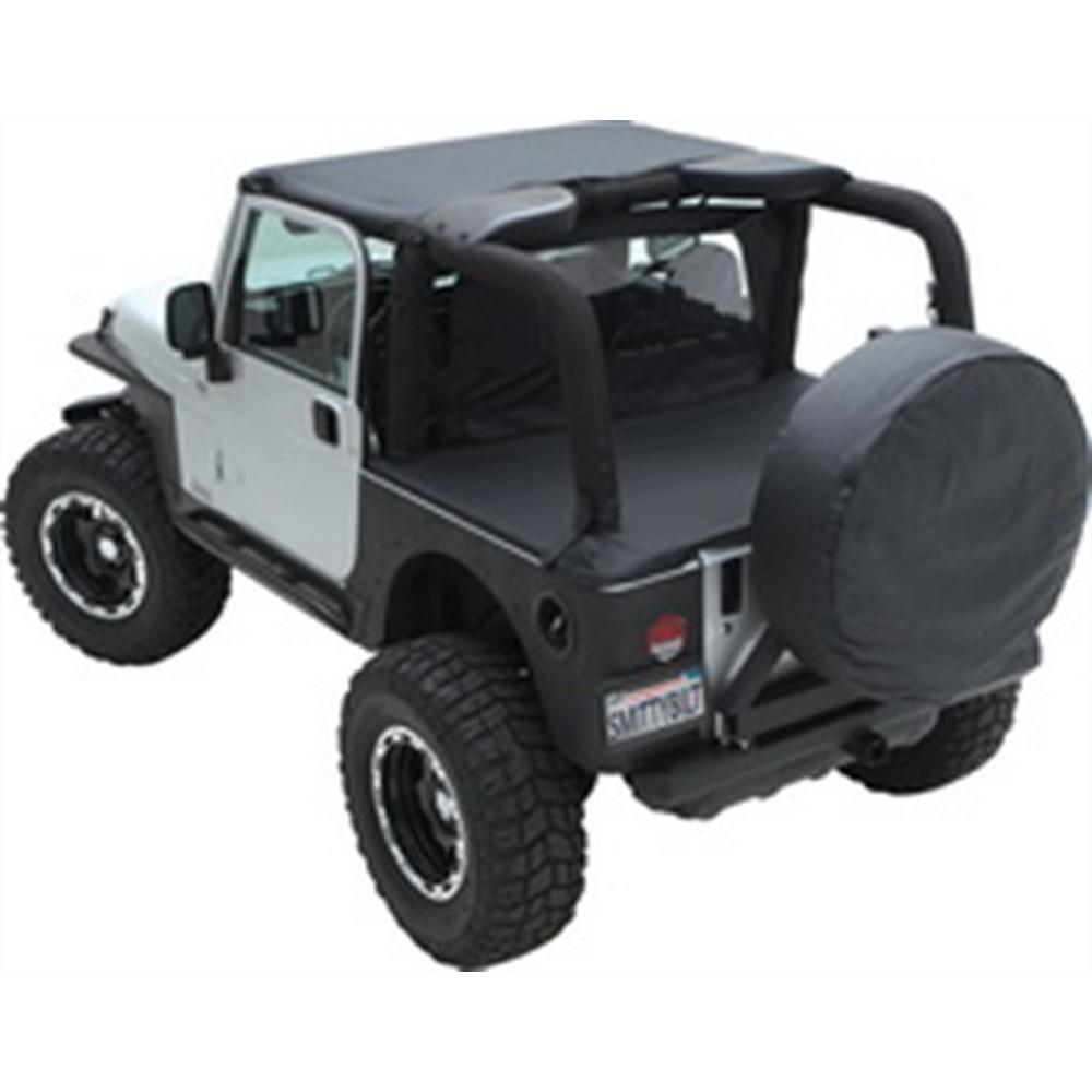 Smittybilt Spare Tire Cvr Blk Dia 772935