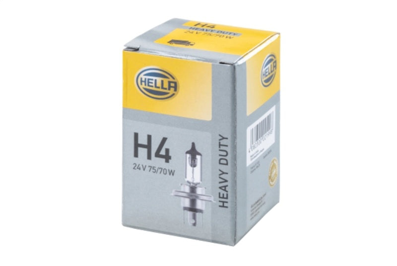 Hella H4 24V 75/70W P43t T4.625 Halogen Bulb (Min Order Qty 10) H4 24V H4 24V Photo - Unmounted