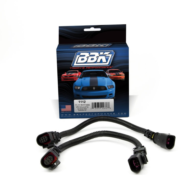 BBK Performance 2011-14 Mustang 5.0L Front O2 Extensions - 12In 1112 Photo - Primary