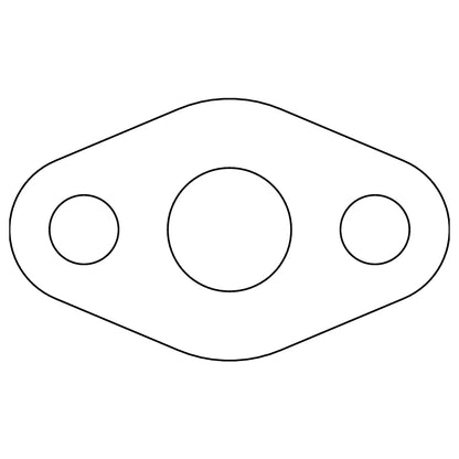 Cometic Gasket Cometic Ford 59A Flathead V8 .031in Fiber Oil Pump Screen Cover - 1945-1948 C15127 C15127 Photo - Primary