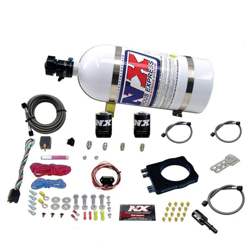 Nitrous Express 90mm Hemi Plate System (50-400hp) w/10lb Bottle 20990-10 20990-10 Photo - Primary