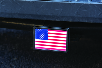 Kuryakyn Freedom Flag Led Hitch Cvr Blk 2893 2893 User 1