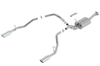 Borla 2019 RAM 1500 5.7L V8 AT 4DR Crew Cab Short Bed Touring SS Catback Exhaust 140758 140758 Photo - Primary