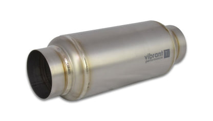 Vibrant Resonator Titanium, 2.50" Inlet/Outlet x 12.00" Long 17525 Photo - Primary