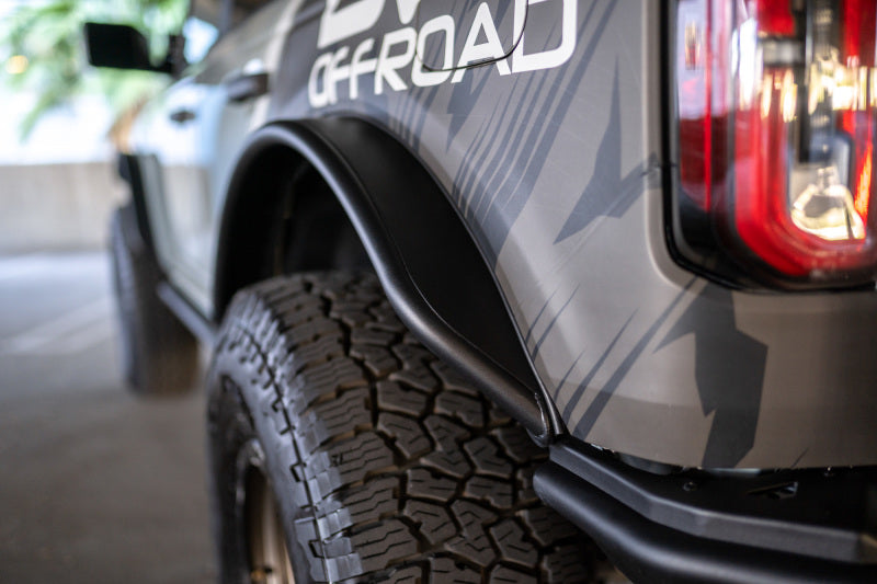 DV8 Offroad 21-23 Ford Bronco Tube Fender Flares FDBR-01 FDBR-01 Photo - Unmounted