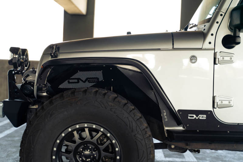 DV8 Offroad 07-18 Jeep Wrangler JK Slim Fender Flares FDJK-07 FDJK-07 Photo - Unmounted
