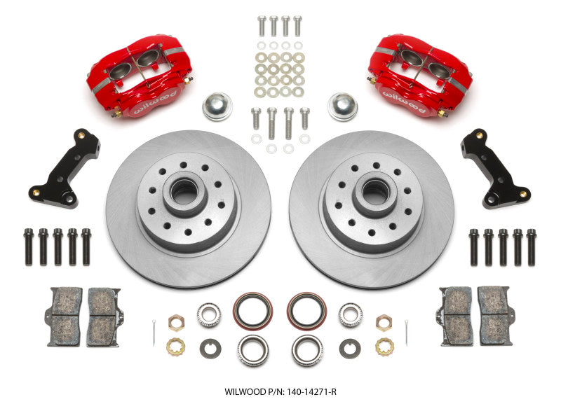 Wilwood FDL Front Kit, 1 PC Rotor&Hub, Pinto/Mustang II Dis 140-14271-R Photo - Primary