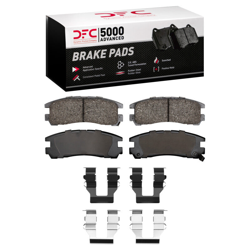 DFC DFC 5000 Advanced Ceramic Brake Pads Brakes, Rotors & Pads Brake Pads - OE main image