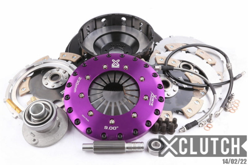 XCLUTCH XCL Clutch - 9in Triple Solid Ceramic Drivetrain Clutch Kits - Multi main image