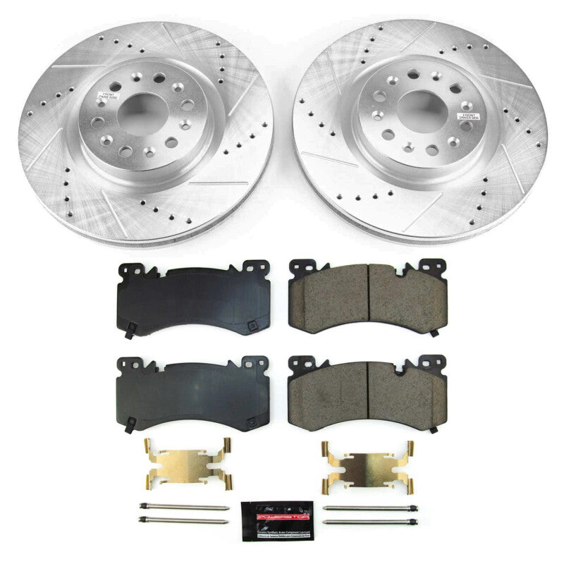 PowerStop Power Stop 2022 Cadillac XT6 Front Z36 Truck & Tow Brake Kit K9076-36 K9076-36 Photo - Primary