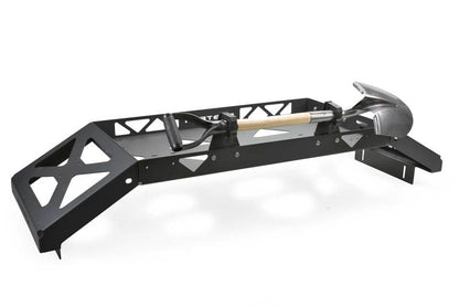 Fabtech 2020 Jeep Gladiator 4WD Cargo Rack Shovel Mount Kit FTS24264 FTS24264 Photo - lifestyle view