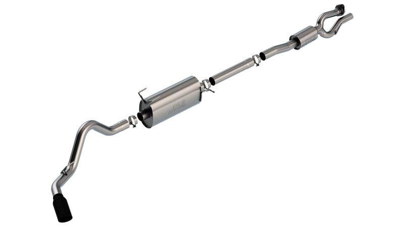 Borla 20-22 F-250/F-350 SUPER DUTY 7.3L V8 AT 2WD / 4WD 4DR WB142 S-TYPE Cat Back S RD RL AC S BLACK 140843BC 140843BC Photo - Primary