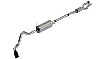 Borla 20-22 F-250/F-350 SUPER DUTY 7.3L V8 AT 2WD / 4WD 4DR WB142 S-TYPE Cat Back S RD RL AC S BLACK 140843BC 140843BC Photo - Primary
