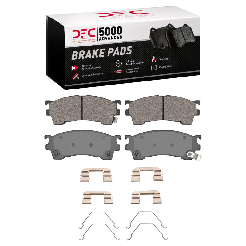 DFC DFC 5000 Advanced Semi Met Brake Pads Brakes, Rotors & Pads Brake Pads - OE main image