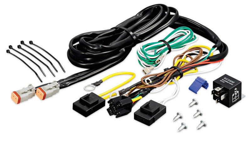 KC HiLiTES Add-On Wiring Harness for 6315 (Runs 1-2 Extra Lights/Relay Included) 6316 6316 Photo - Primary
