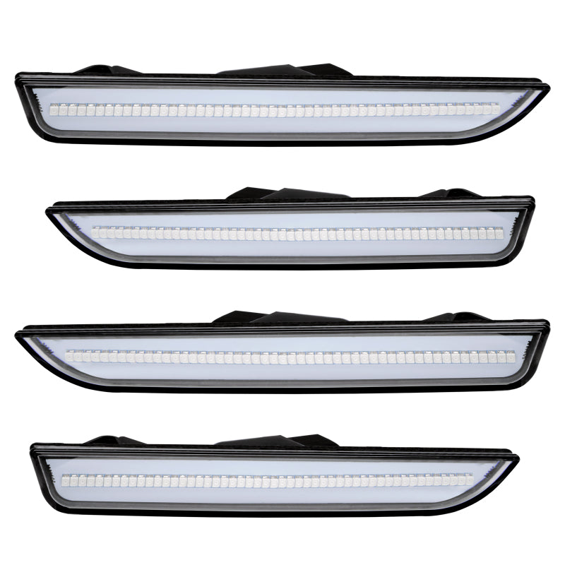 ORACLE Lighting Oracle 10-14 Ford Mustang Concept Sidemarker Set - Clear - No Paint 9700-019 9700-019 Photo - Primary