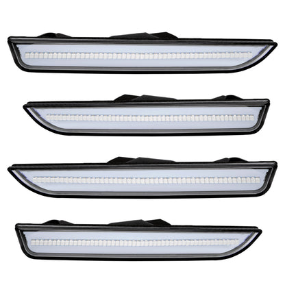 ORACLE Lighting Oracle 10-14 Ford Mustang Concept Sidemarker Set - Clear - No Paint 9700-019 9700-019 Photo - Primary