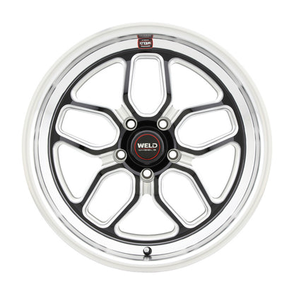 Weld S107 18X10.5 Laguna 5X120.65 ET64 BS8.25 Gloss Black MIL Dia 70.3 S10780562P64 S10780562P64 Photo - Primary