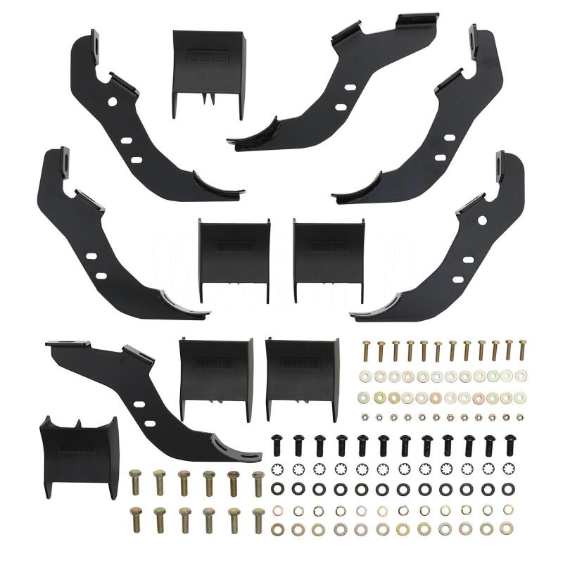 Westin 21-22 Ford Bronco (4-Door) PRO TRAXX 4 Oval Nerf Step Bars - Polished 21-24190 21-24190 Photo - Unmounted