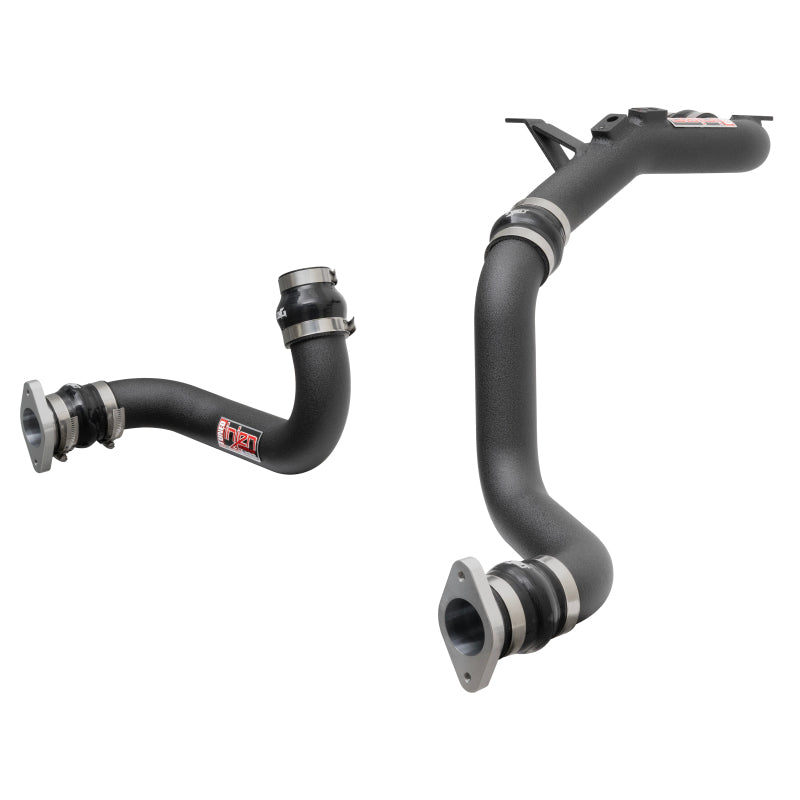 Injen 22-23 Honda/Acura Civic/Si/Integra 1.5L Turbo Aluminum Intercooler Pipe Kit - Wrinkle Black SES1586ICPWB SES1586ICPWB Photo - Unmounted