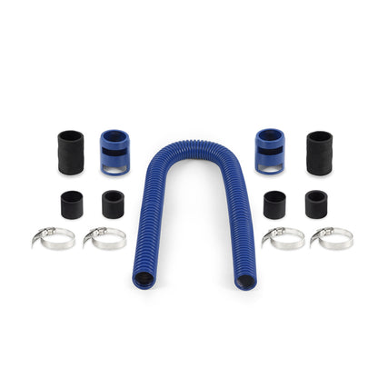 Mishimoto Flexible Stainless Steel Radiator Hose Kit Universal Blue MMAH-U36BL Photo - Primary