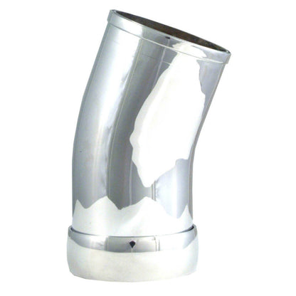 Spectre Universal Intake Elbow Tube (ABS) w/Collar 3in. OD / 22 Degree - Chrome 8728 8728 Photo - Primary