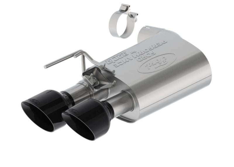 Ford Racing 2024 Mustang Dark Horse 5.0L Cat-Back Sport Active Exhaust - Black Tip M-5200-DHS M-5200-DHS Photo - Unmounted