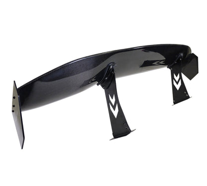 NRG Carbon Fiber Spoiler - Universal (69in.) w/NRG Logo / Stand Cut Out / Large Side Plate CARB-A691NRG CARB-A691NRG User 1