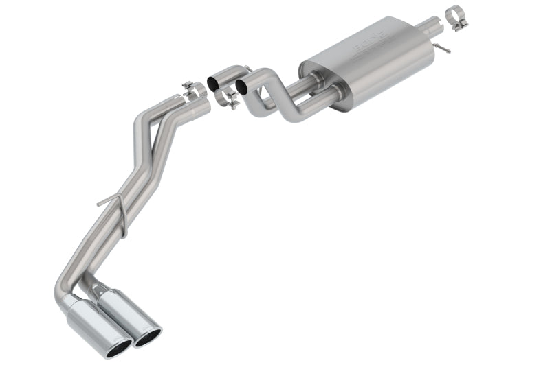 Borla 2019 Ford Ranger XL/XLT/Lariat 2.3L 2/4WD WB S-Type Catback Exhaust w/ Dual Chrome Tips 140789 140789 Photo - Primary