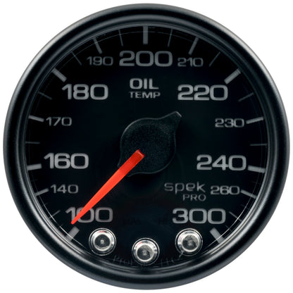 Autometer Spek-Pro - Nascar 2-1/16in Oil Temp 100-300F Bcb Ecu P52232 P52232 User 2