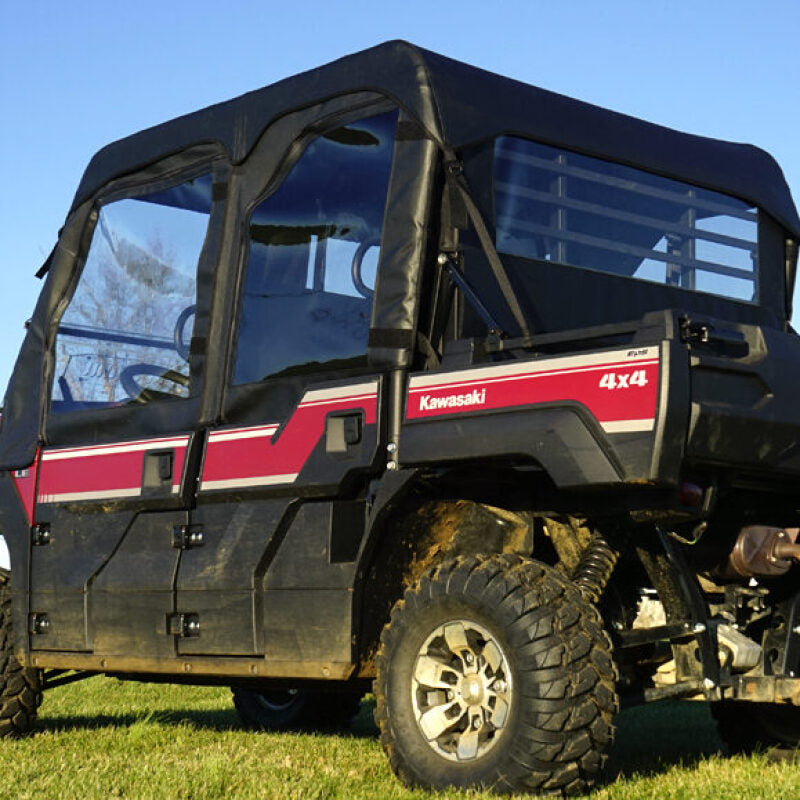Seizmik 15+ Kawasaki Mule PRO-DXT/FXT Soft Upper Door Kit 51-20989 51-20989 Photo - Primary