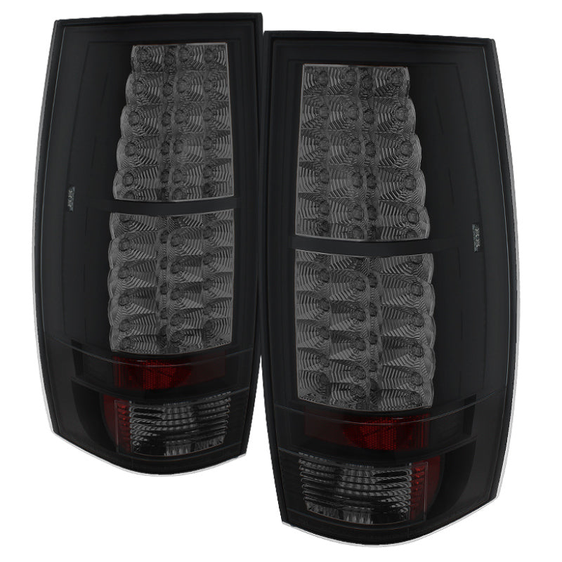Spyder Chevy Suburban/GMC Yukon/Yukon Denali 07-14 LED Tail Lights Blk Smke ALT-YD-CSUB07-LED-BSM 5078087 5078087 Photo - Primary