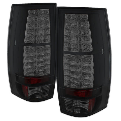 Spyder Chevy Suburban/GMC Yukon/Yukon Denali 07-14 LED Tail Lights Blk Smke ALT-YD-CSUB07-LED-BSM 5078087 5078087 Photo - Primary