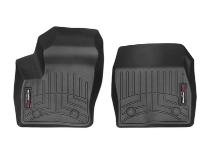 WeatherTech 2018+ Ford Transit Connect Front FloorLiner For Vinyl Floors - Black 4416161V 4416161V Photo - Primary