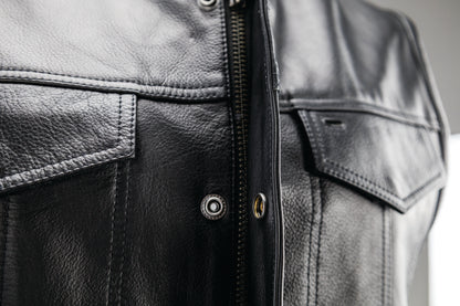 Kuryakyn Leather By River Road Vandal Club Vest Black - Small 094398 094398 User 3
