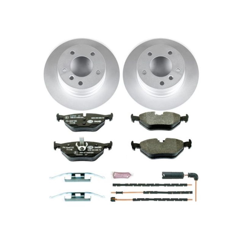 PowerStop Power Stop 03-05 BMW Z4 Rear Euro-Stop Brake Kit ESK5130 ESK5130 Photo - Primary
