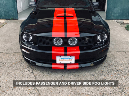Raxiom 05-12 Ford Mustang GT LED Halo Fog Lights (Smoked) 49134 49134 Photo - Close Up