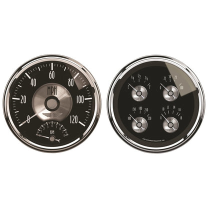 Autometer Prestige Series Black Diamond 5in Gauge Box Kit-Tachometer/Speedometer Combo / Oil Pressu 2005 2005 Photo - Primary